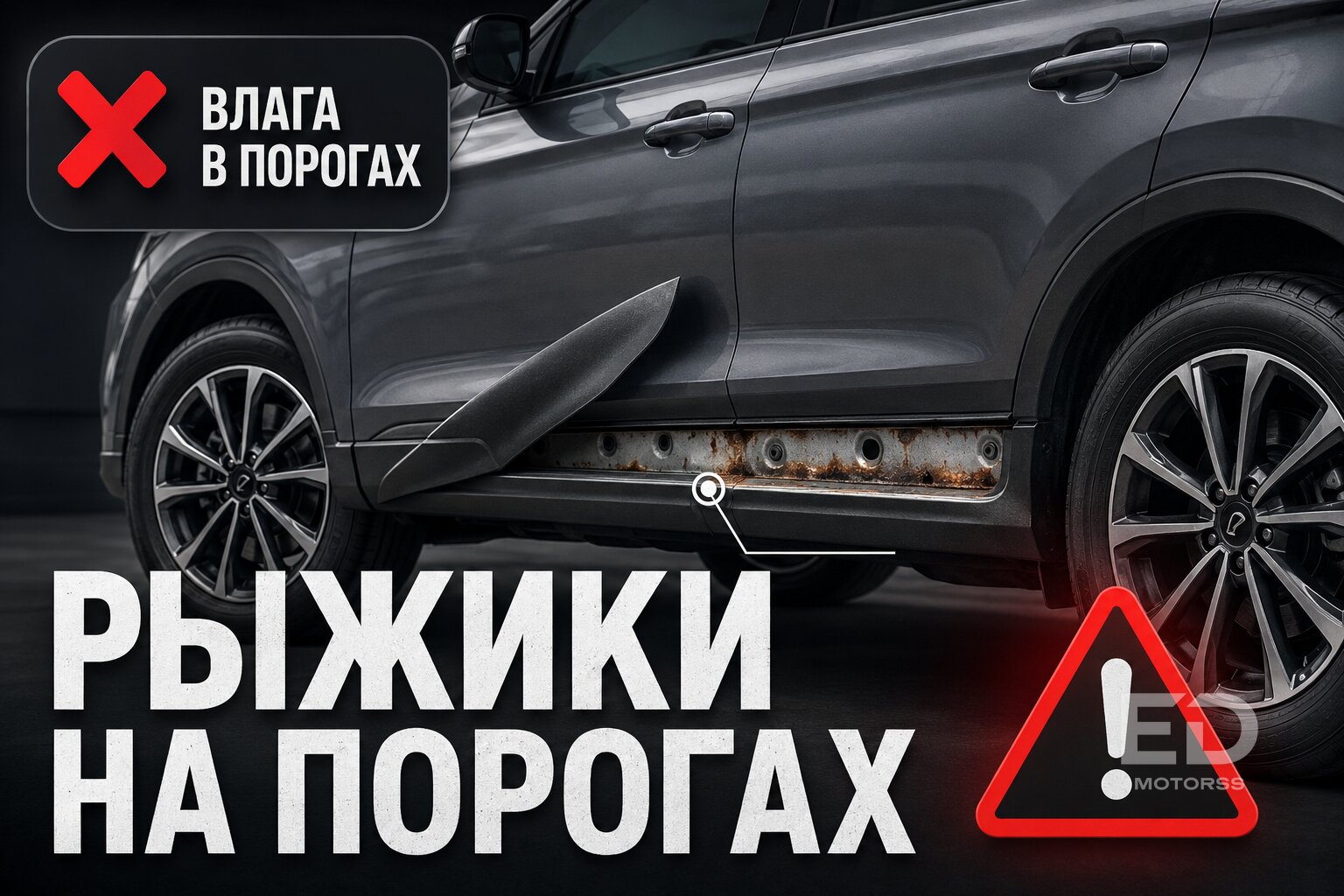 Снял пластик - а там рыжики: 5 популярных китайских кроссоверов, которые незаметно гниют - фото 2