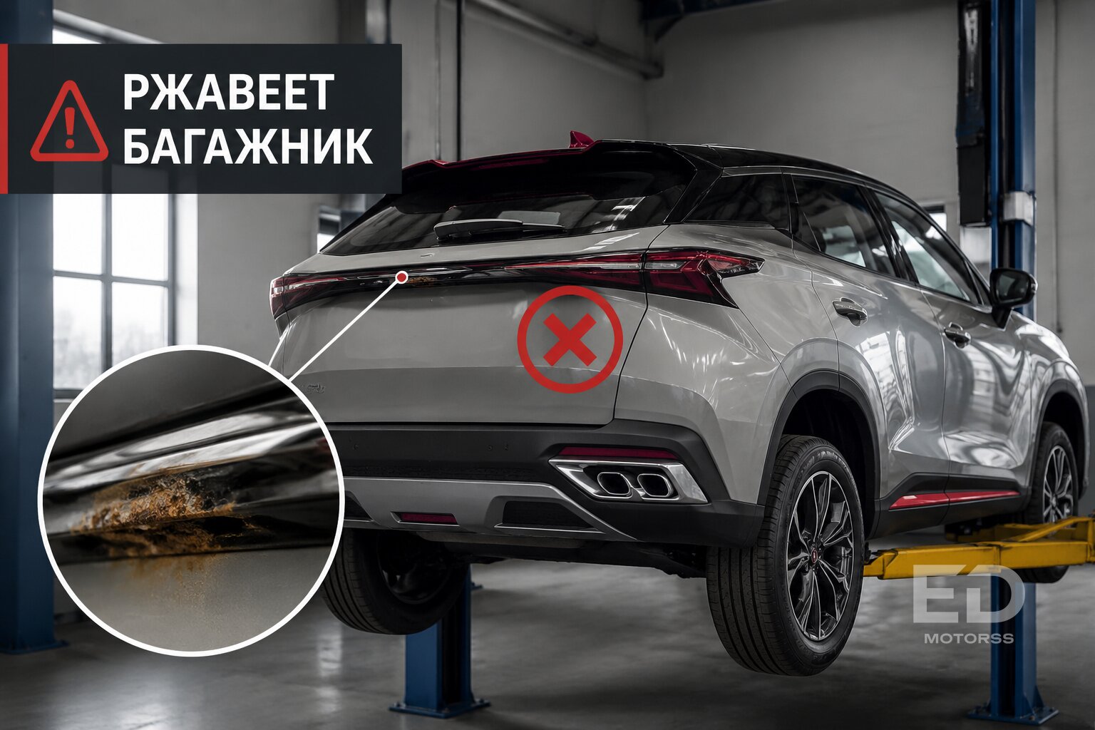 Ржавеют за две зимы: 5 популярных китайских кроссоверов с самой слабой защитой от коррозии
