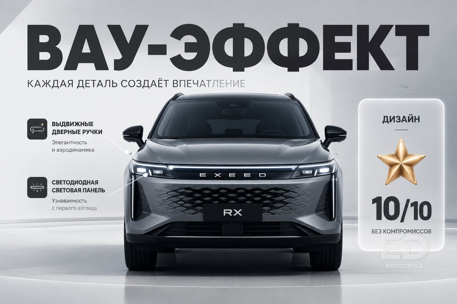 Exeed RX против BMW: китайский космос или бутафория за 5 миллионов?