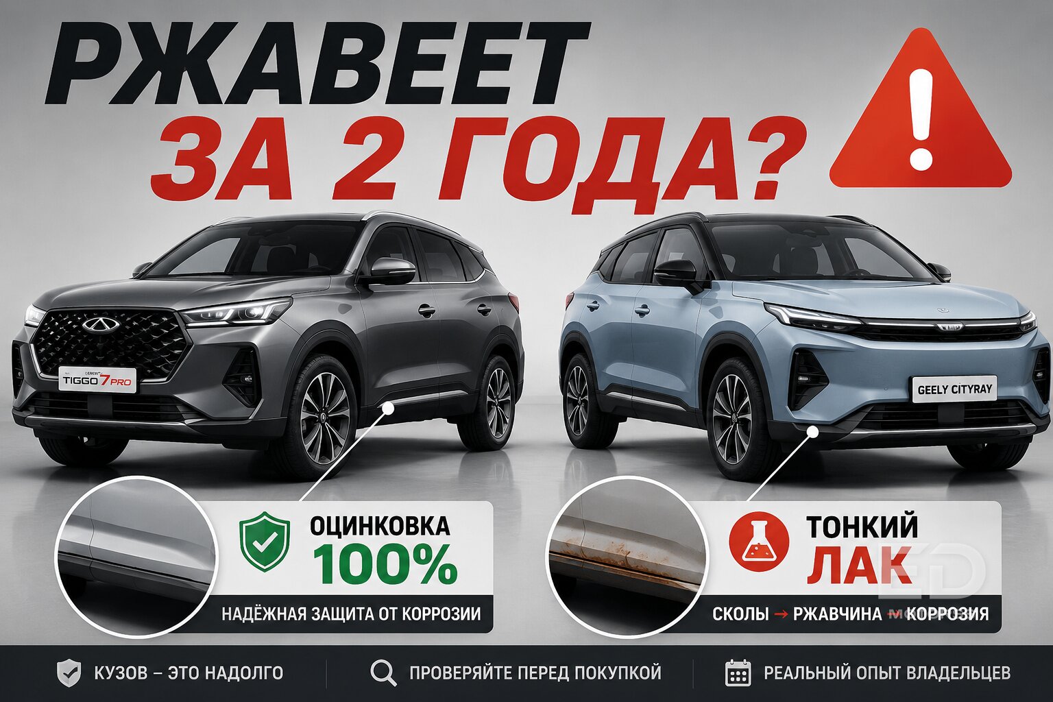 Haval F7 против Geely Atlas Pro: битва, в которой определился проигравший