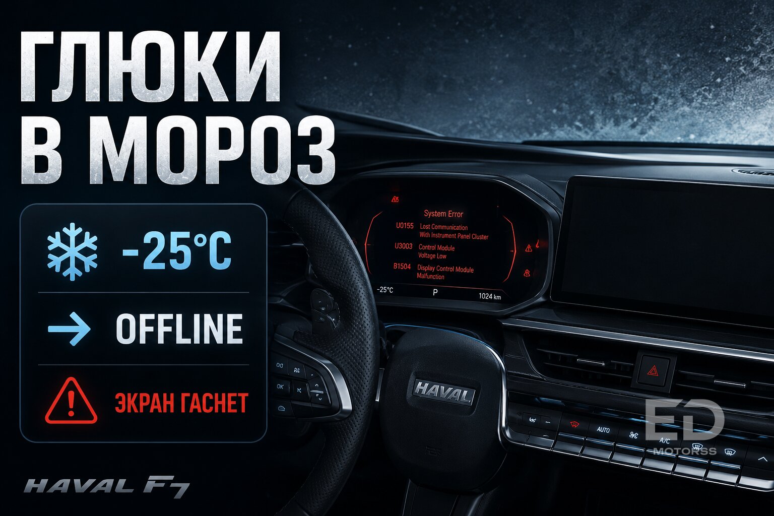 Купил новый Haval F7 и плачу: честный отзыв владельца после первой русской зимы - фото 2