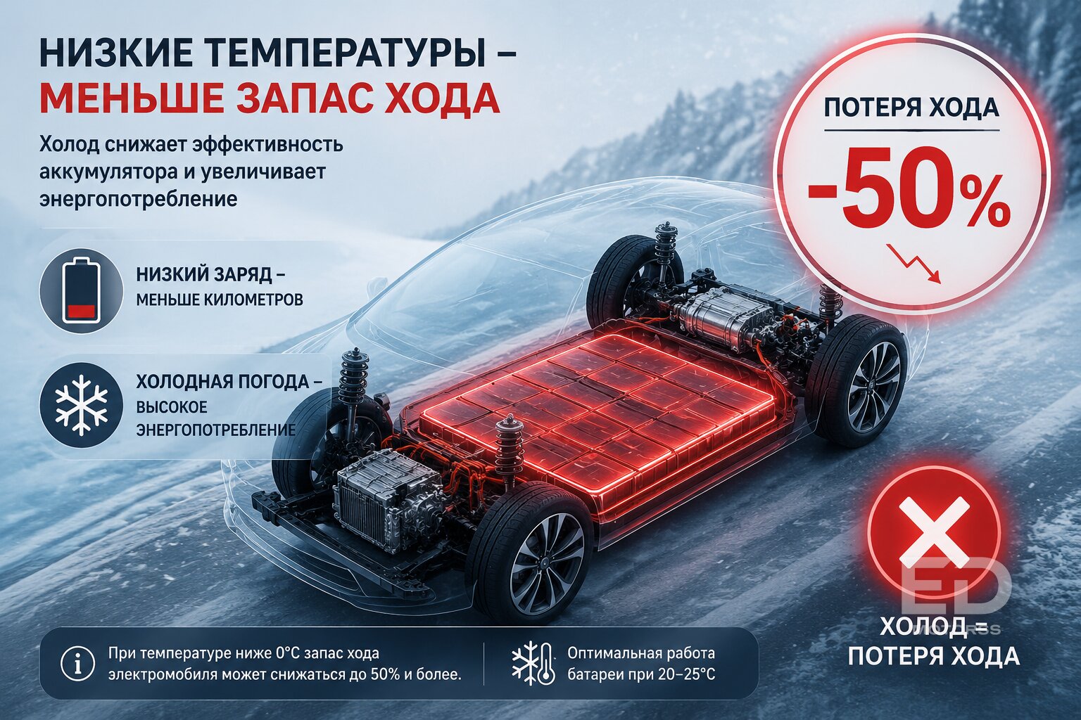 Честный отзыв на Chery eQ7 зимой: 5 жестких косяков алюминиевого «китайца» в мороз - фото 3