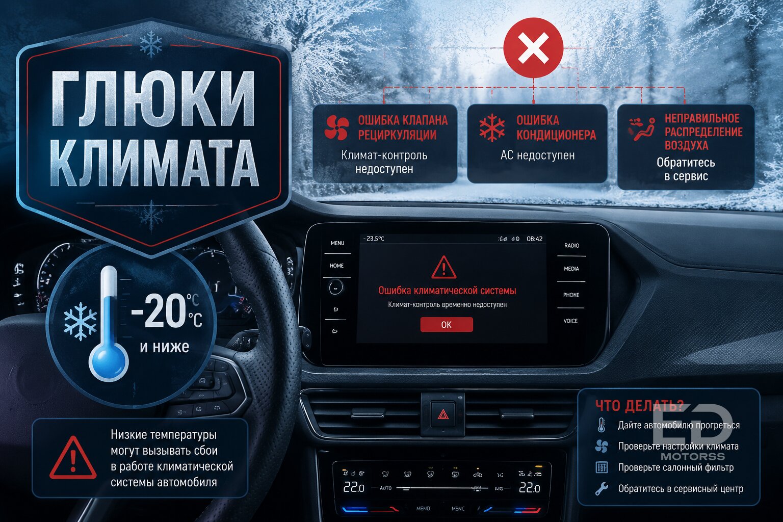 Честный отзыв на Chery eQ7 зимой: 5 жестких косяков алюминиевого «китайца» в мороз - фото 4