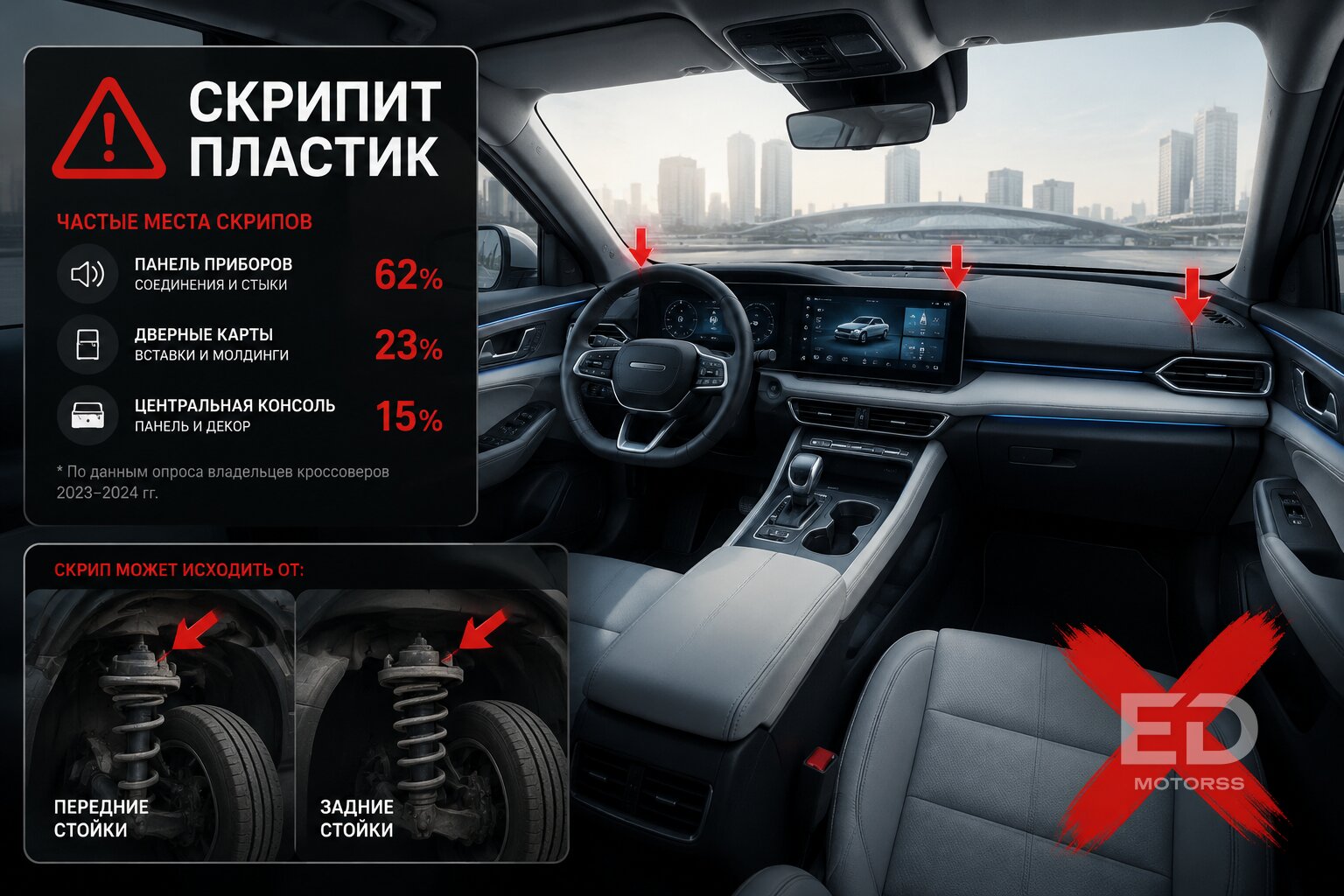Разобрали 5 популярных «китайцев» после 100 000 км: у кого лучшая сборка, а кто уже осыпается? - фото 4