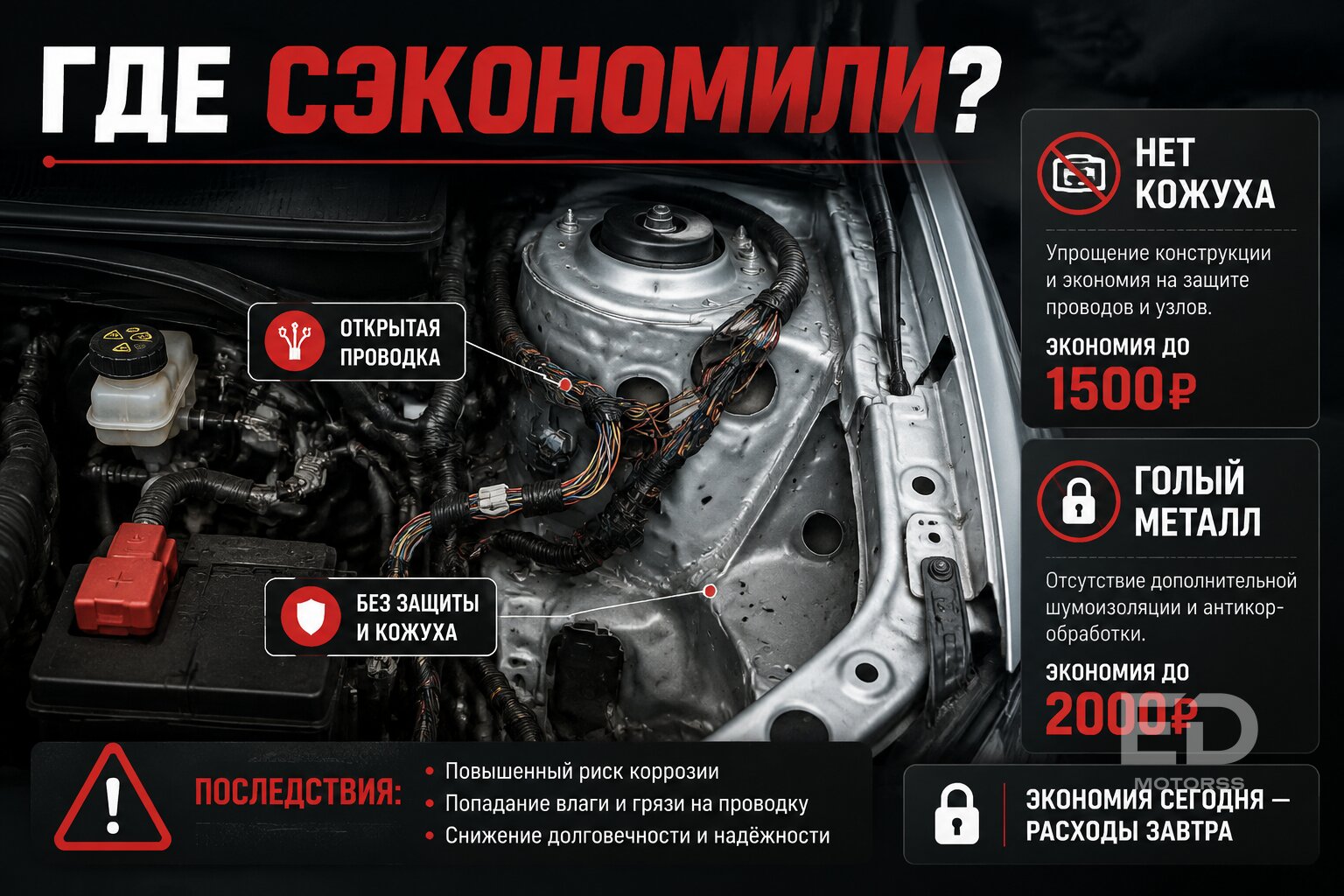 Haval M6 на механике или роботе? Заглянул под капот и понял, на чем сэкономили - фото 4