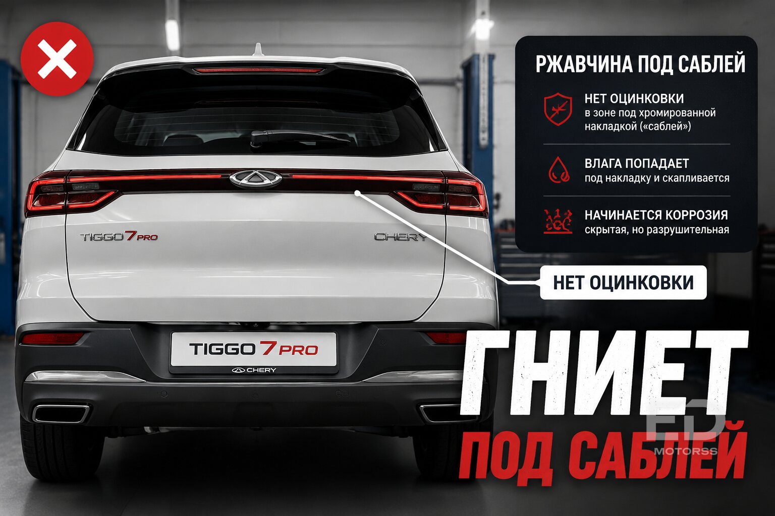Вся правда об оцинковке Chery Tiggo: 5 зон риска, которые первыми сгниют за зиму