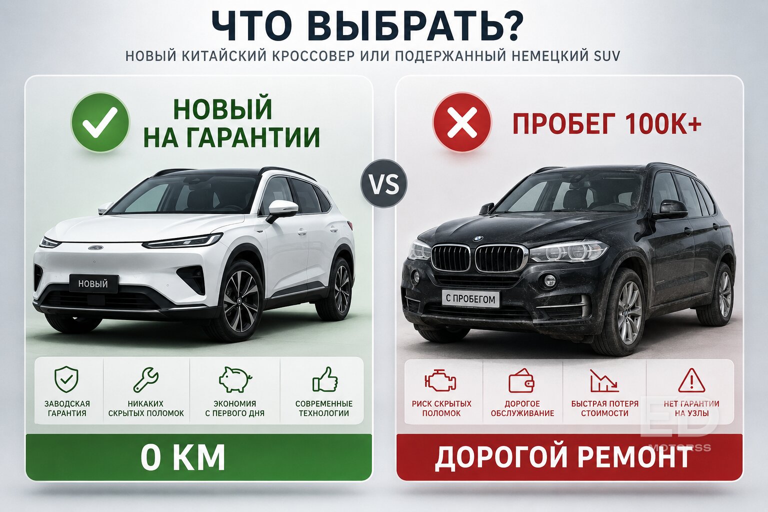 Новый Monjaro или б/у BMW X5 за 4 миллиона? В автосервисе дали честный ответ