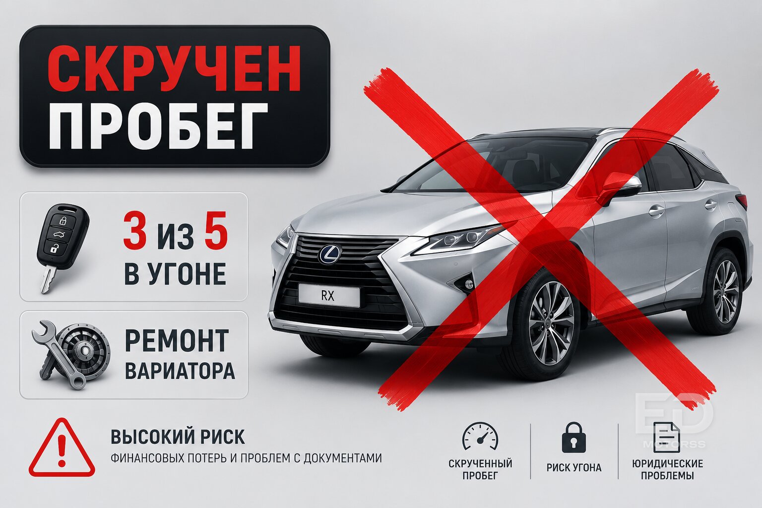 Не покупайте б/у Lexus за 5 миллионов: 5 главных моделей-ловушек на вторичке