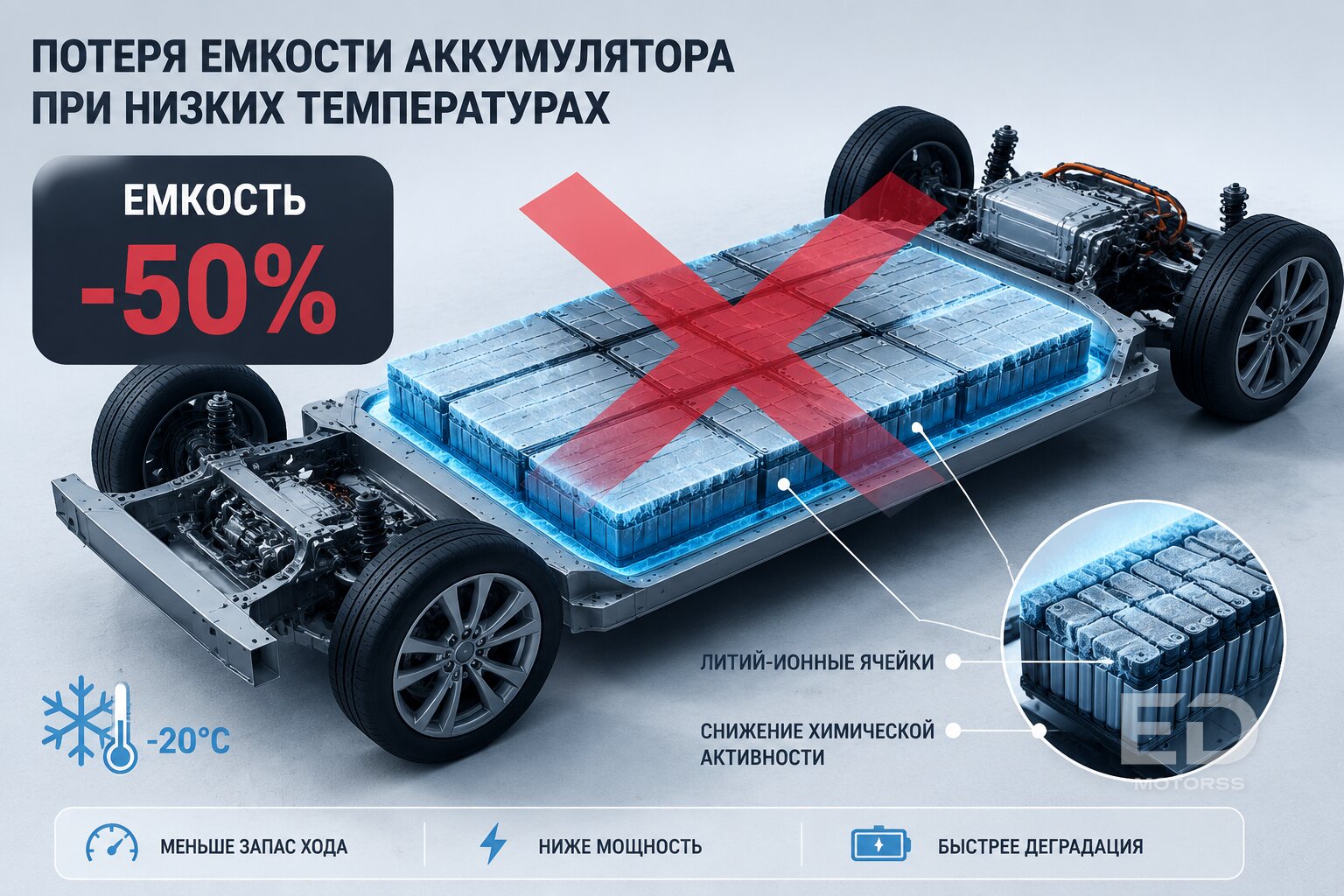Электрическая Omoda E5 в сибирские -30°C: честный тест на выживание