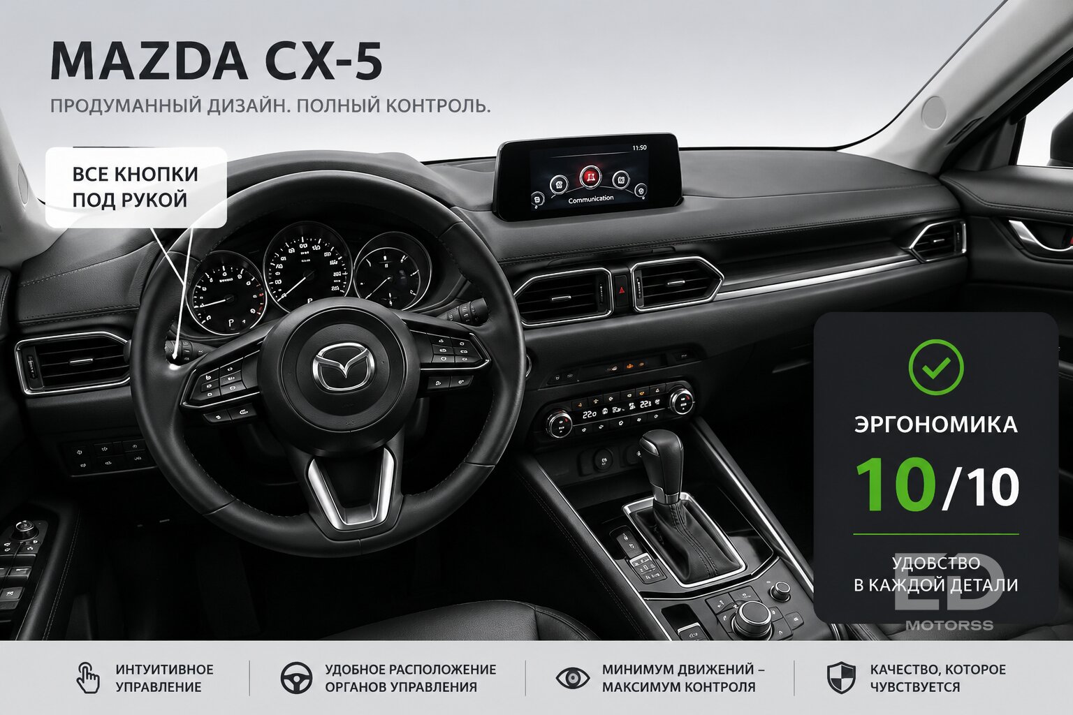 Jaecoo J7 или б/у Mazda CX-5: у кого салон действительно сделан для людей? - фото 2