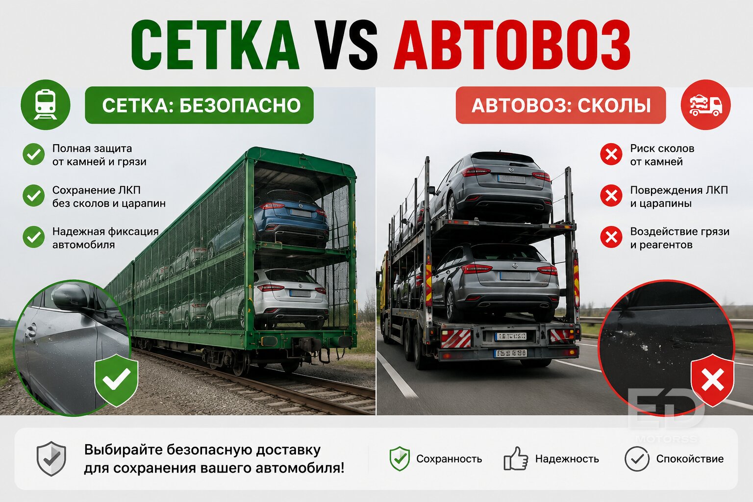 Как на самом деле везут авто из Китая: ЖД-сетка против автовоза - фото 3