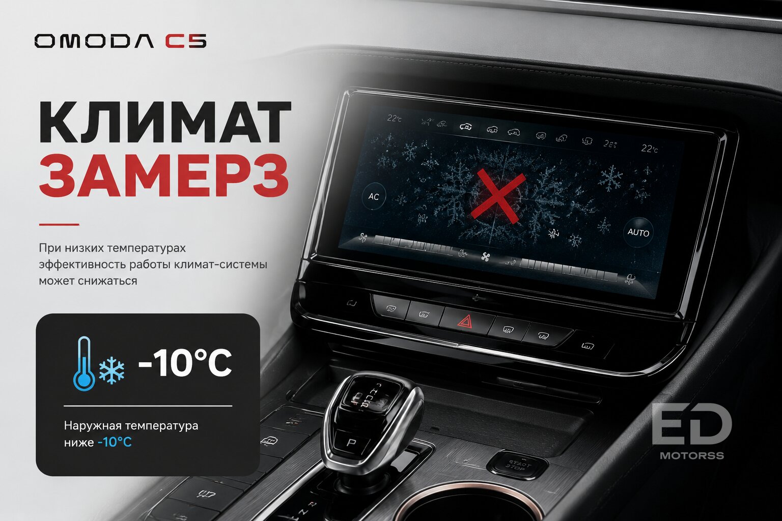 Проездил год на Omoda C5: 5 главных глюков электрики, которые выведут из себя любого - фото 3
