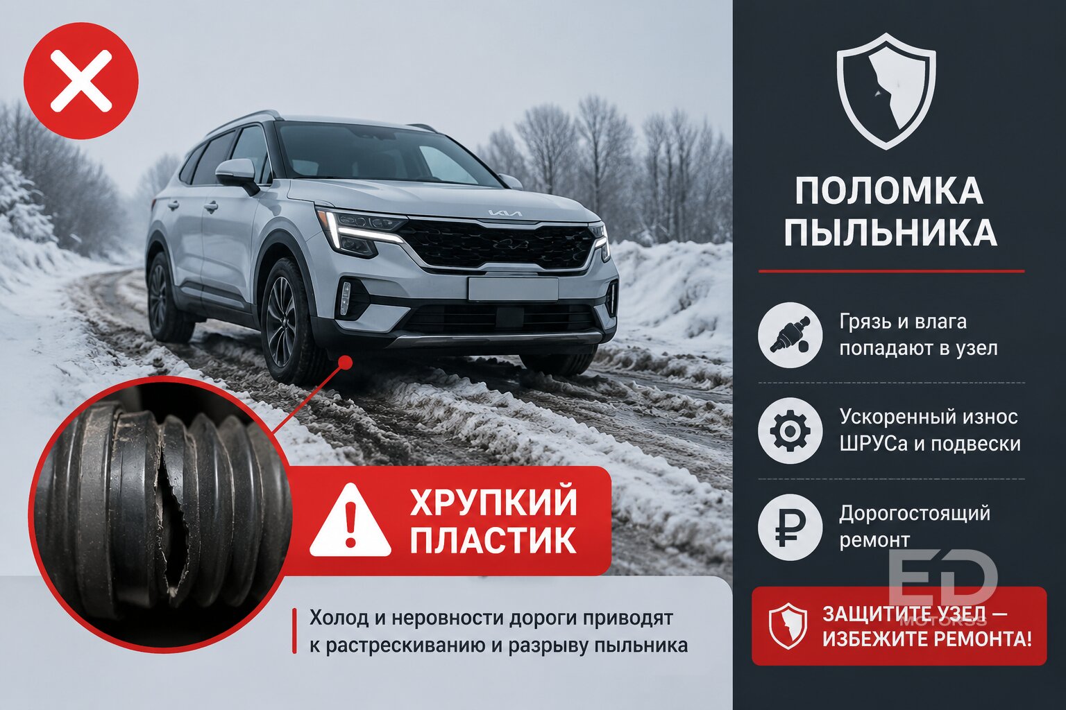 Полный привод на бумаге? 5 популярных кроссоверов, которые позорно провалили зимний тест - фото 4