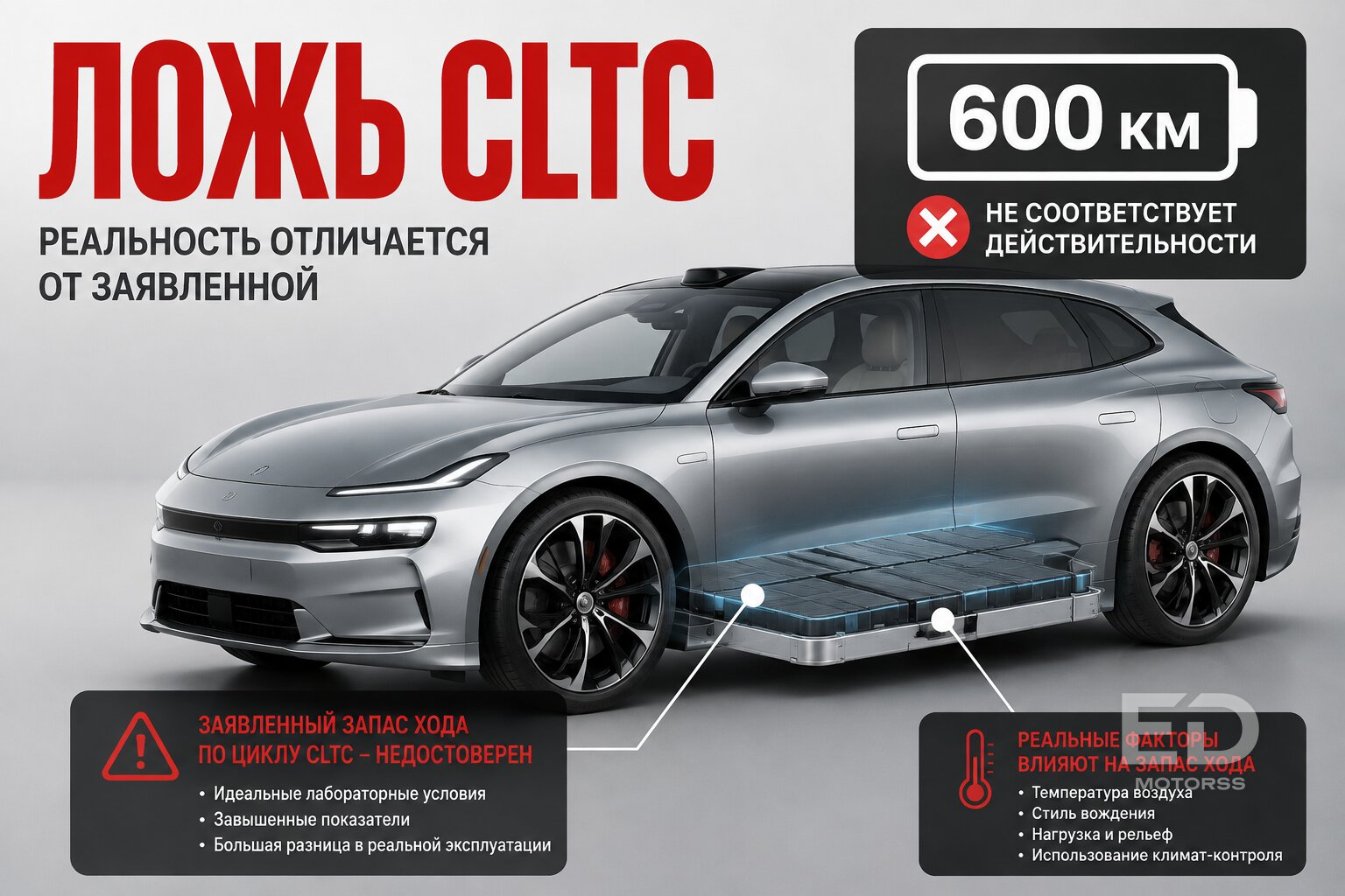 Почему «запас хода 600 км» у китайцев - это обман: 5 моделей, которые разрядятся в самый неподходящий момент