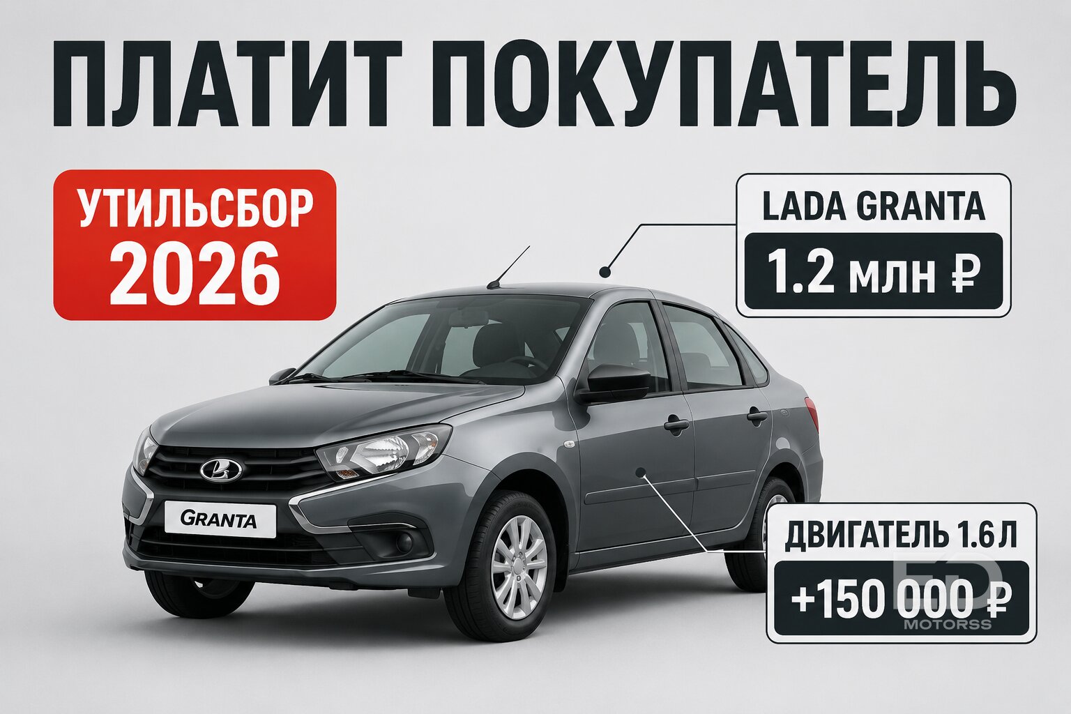 Новый утильсбор 2026: сколько теперь переплатим за бюджетные авто