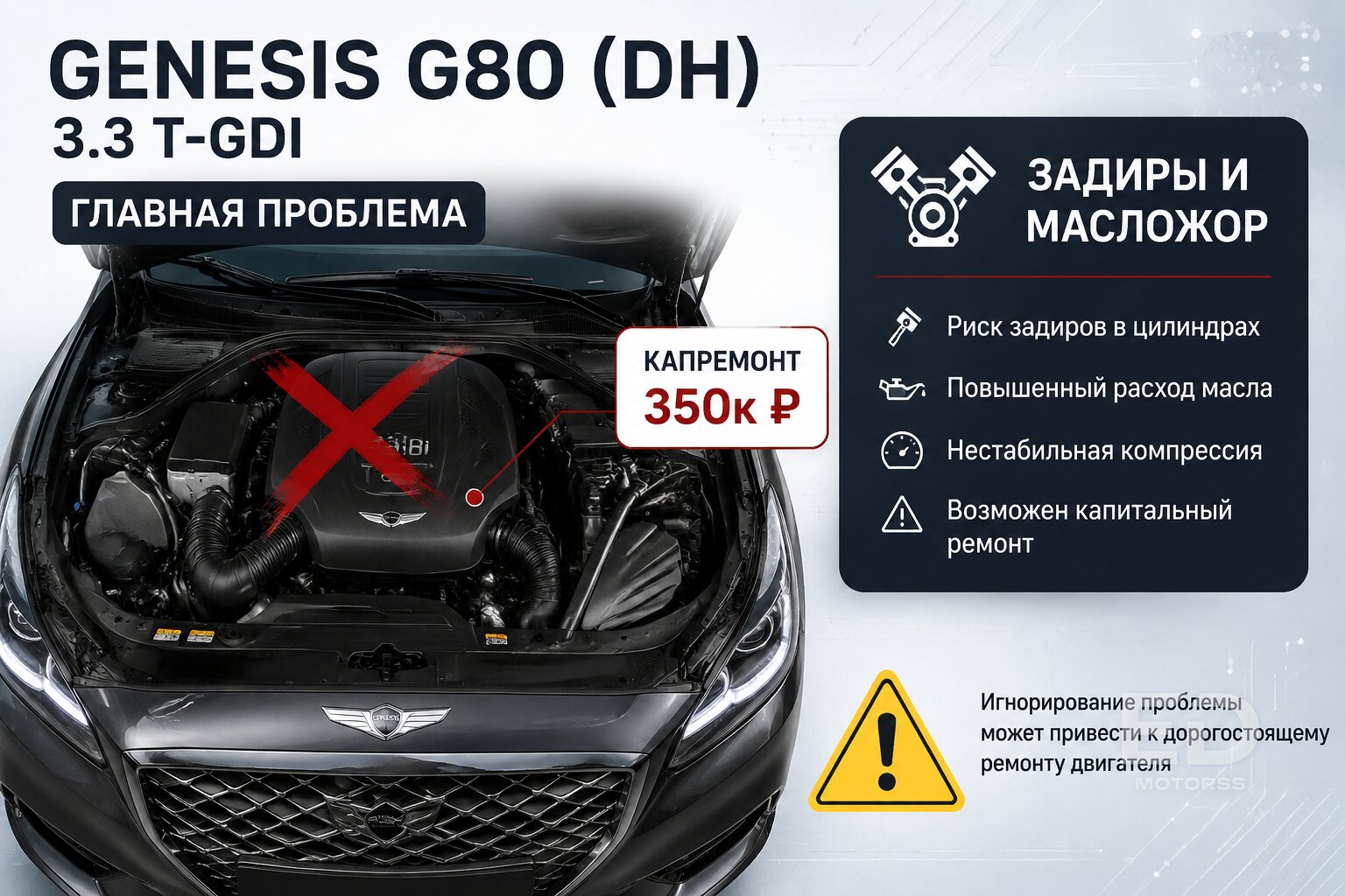 Genesis по цене Весты: 5 моделей из Кореи, которые разорят вас на ремонте