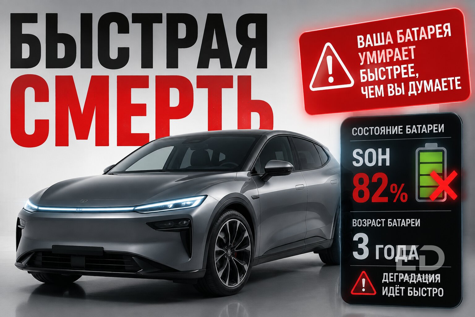 5 китайских электрокаров через 3 года: сколько реально «вытекло» из батареи?