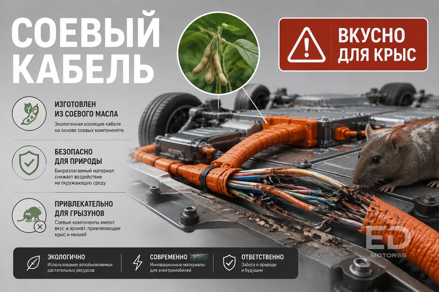 В СССР проводка жила десятилетиями, а у новых «китайцев» её съедают крысы: разбираем экологический тупик автопрома - фото 2