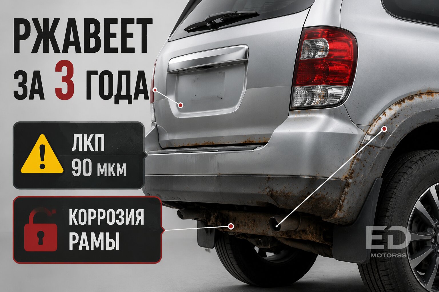 Корейский «Крузак»: вся правда о рамном Kia Mohave из Кореи - фото 3