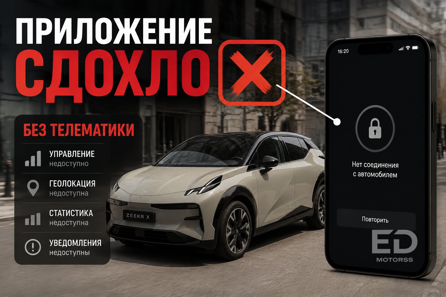 Кирпич за 6 миллионов: как Zeekr блокирует свои электрокары в России и как их спасают - фото 3