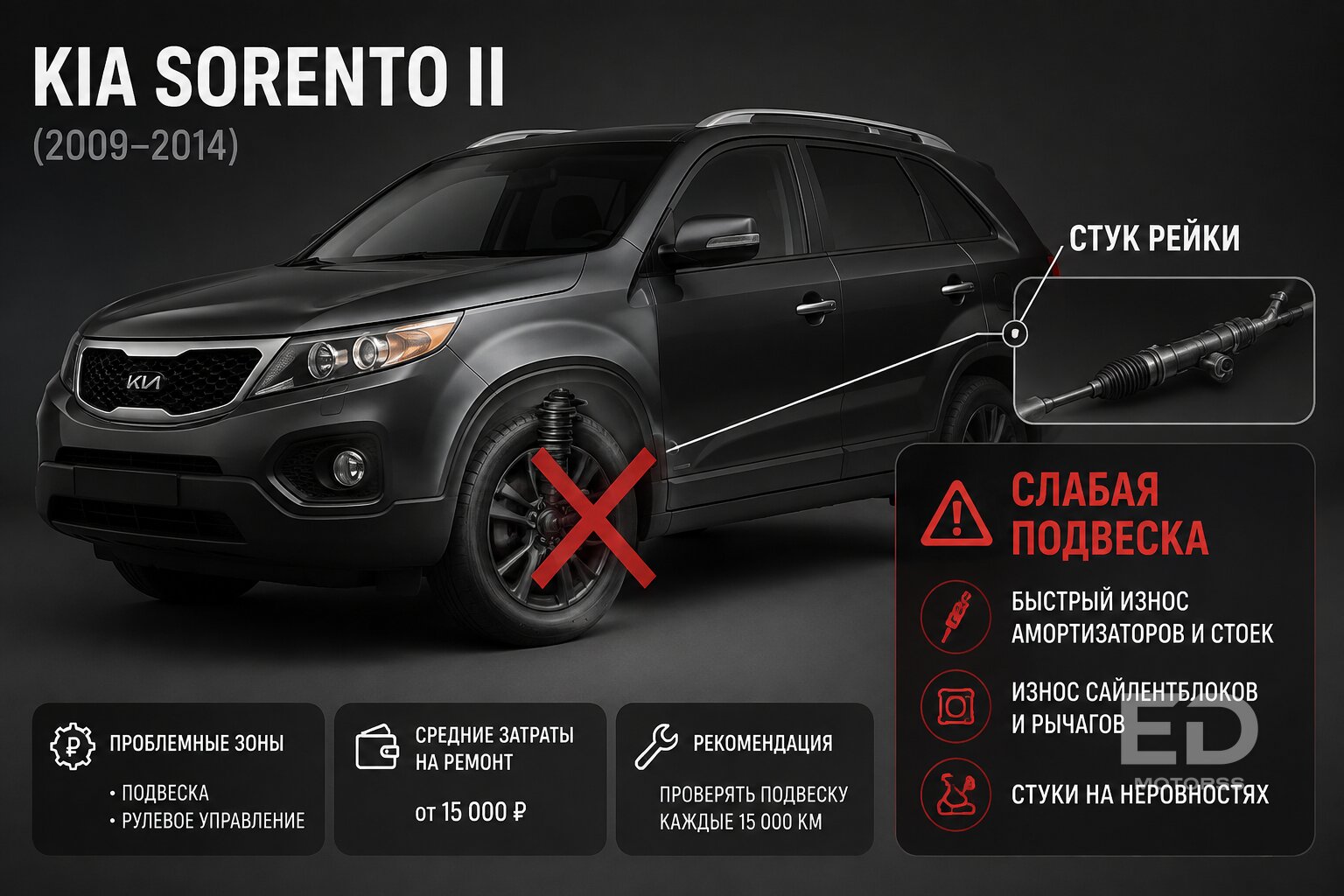 Зачем брать «китайца»? 5 надежных корейских кроссоверов до 2 млн рублей, но со своими нюансами - фото 4
