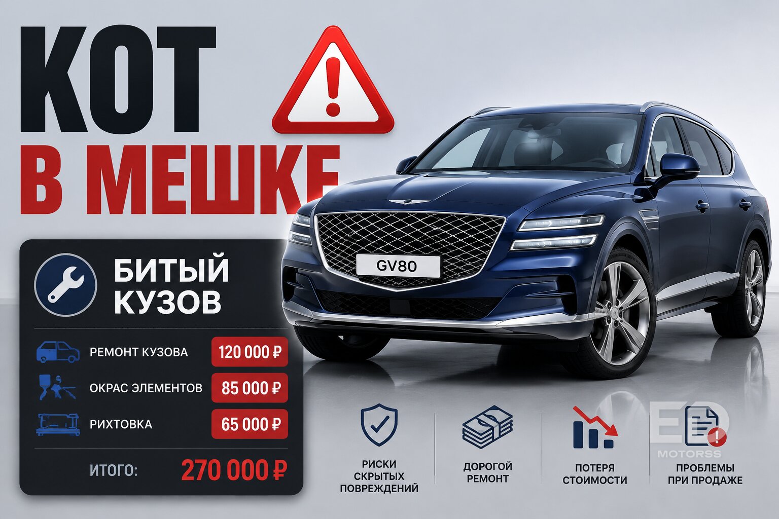 Сэкономил 3 миллиона на GV80: 5 вариантов покупки корейского флагмана, которые разорят вас - фото 4