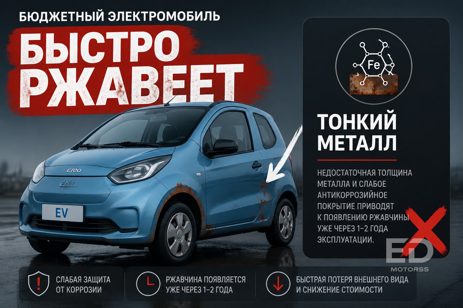 Сырой Китай: 5 электромобилей, которые больше никто не привезет в Россию - фото 4