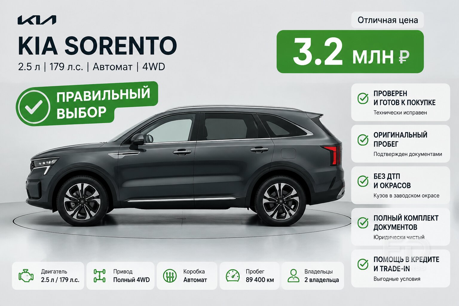 Пригнал дизельный Kia Sorento 4 из Кореи и пожалел: честный отзыв владельца о «корейских» сюрпризах - фото 5