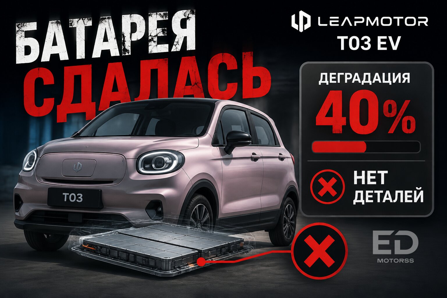 Провал года: 5 сверхдешевых электрокаров из Китая, которые не нужны даже для дачи - фото 5