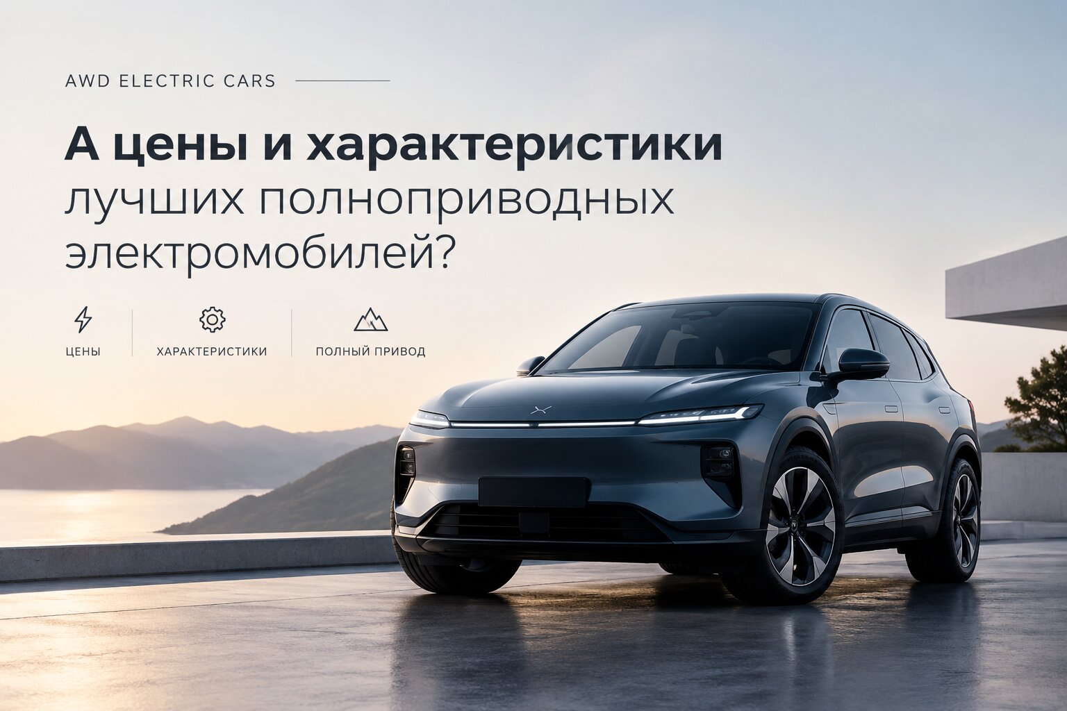 Топ лучших полноприводных электромобилей 2026 года: подробные характеристики, запас хода и актуальные цены. Выберите надежный электрокар с полным приводом.
