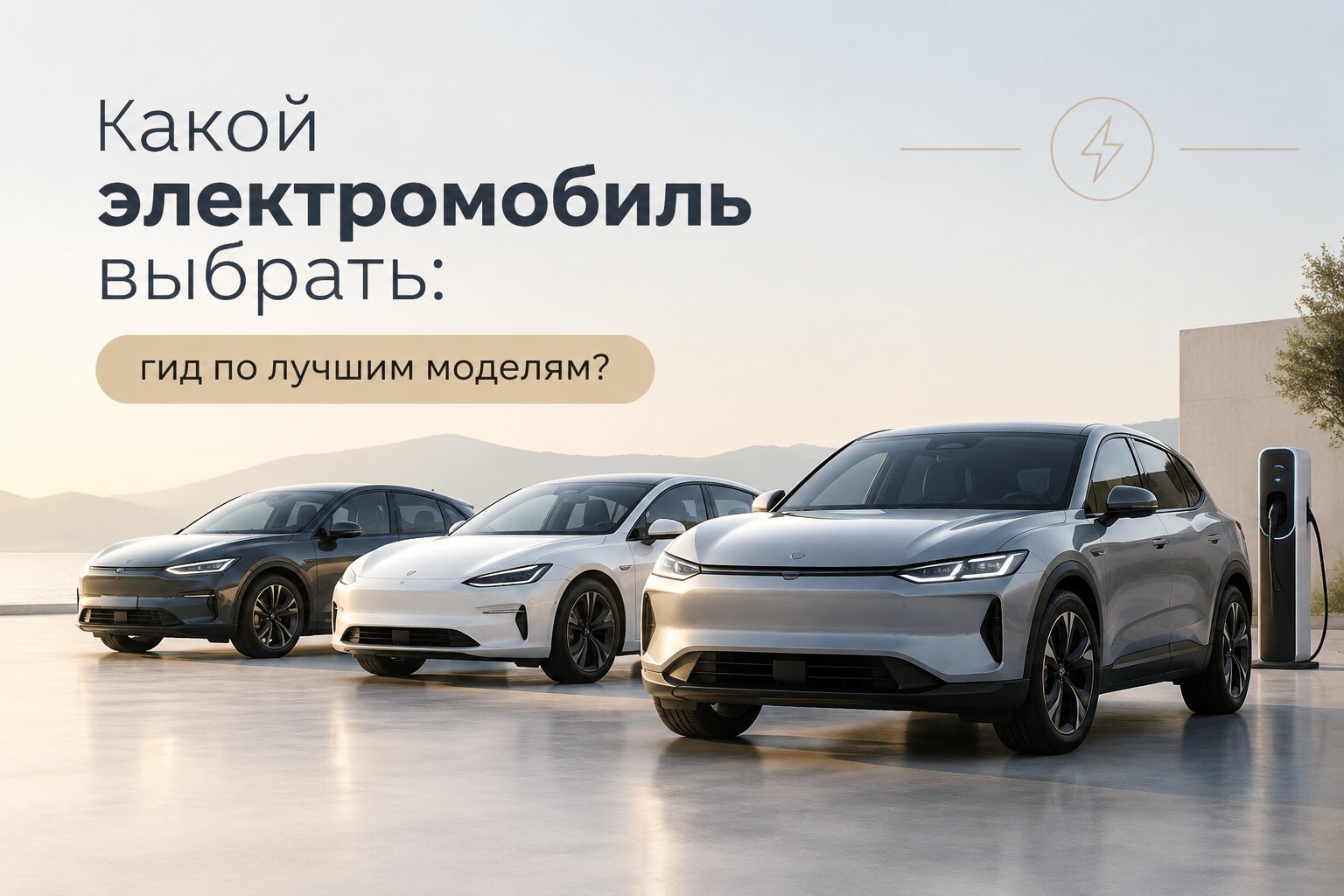 Какой электромобиль выбрать в 2026 году? Гид по лучшим моделям: обзор новинок, запас хода, цены и характеристики. Выберите идеальный электрокар для себя!