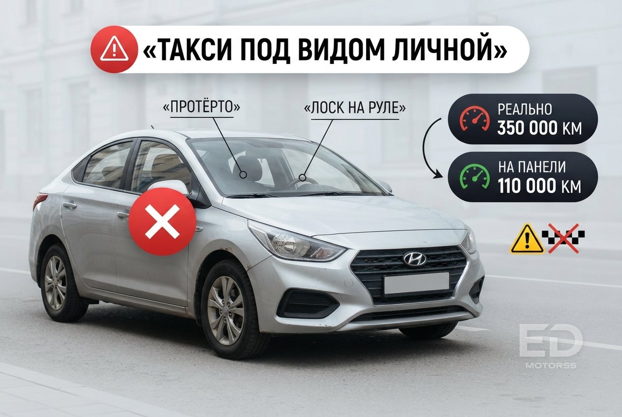 Как скрутить 100 тысяч пробега за 5 минут и почему автотека молчит: 5 авто в зоне риска