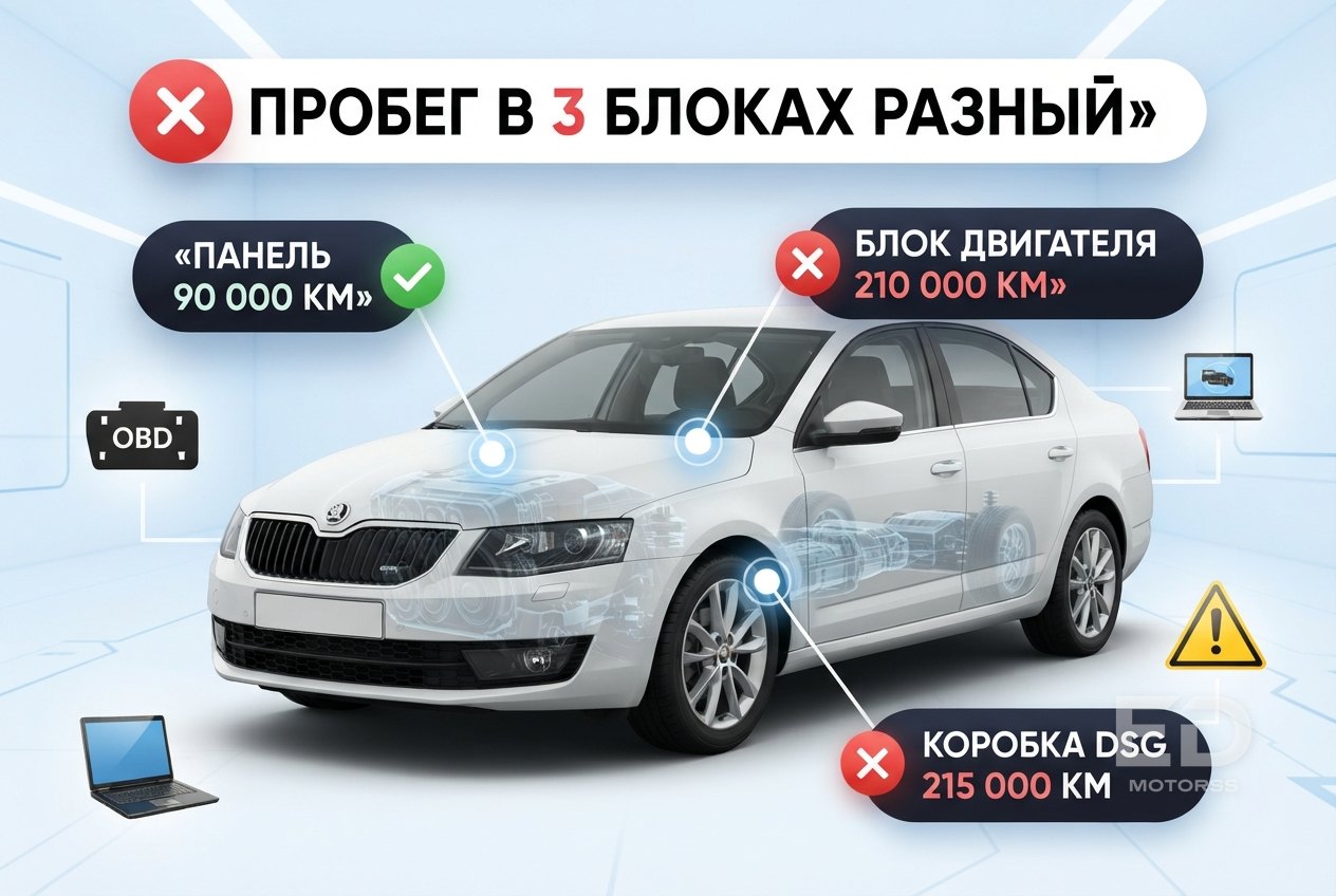 Как скрутить 100 тысяч пробега за 5 минут и почему автотека молчит: 5 авто в зоне риска - фото 2