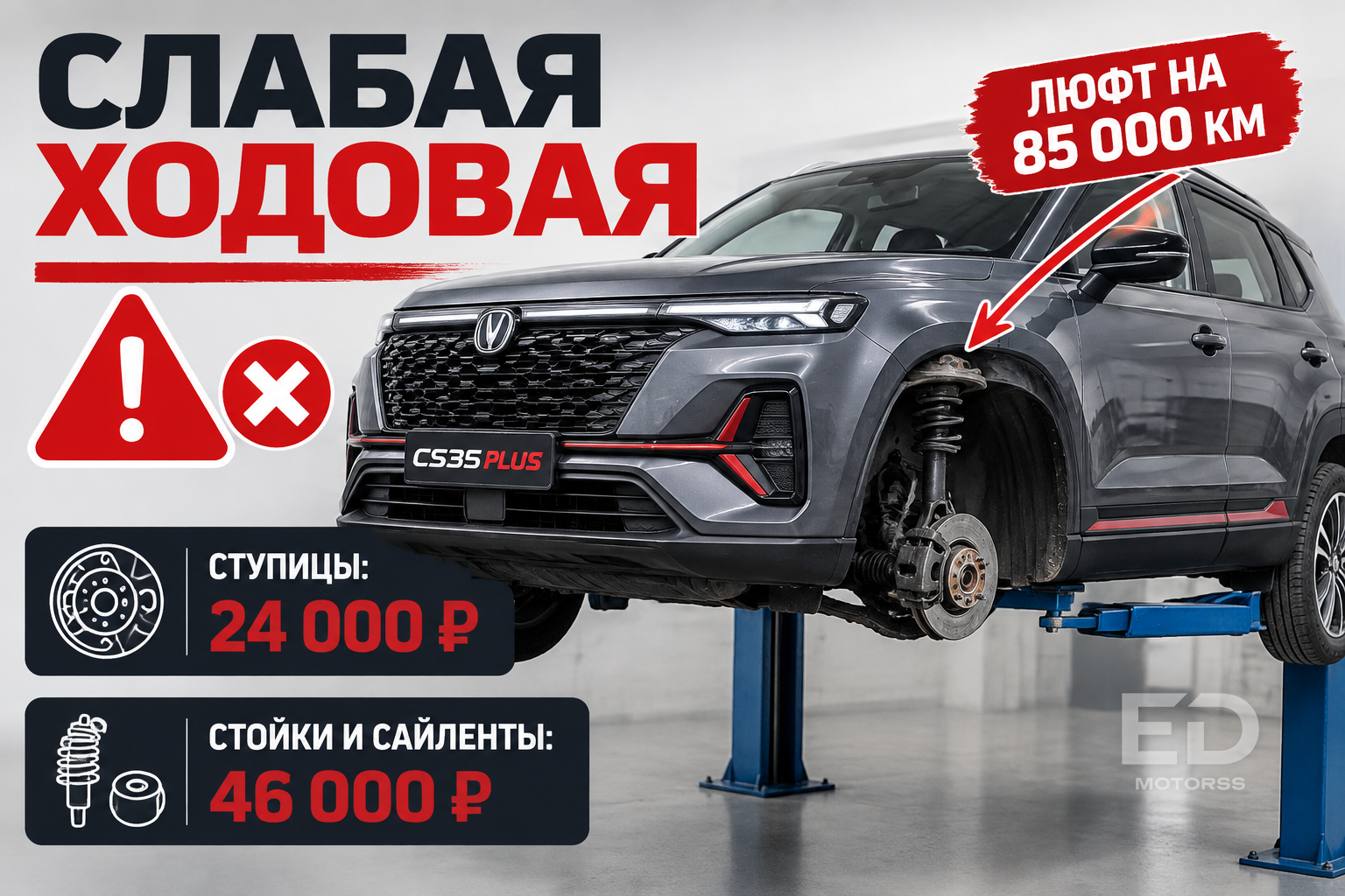 150 000 км на Changan CS35 Plus: посчитал траты по чекам за 5 лет - фото 3